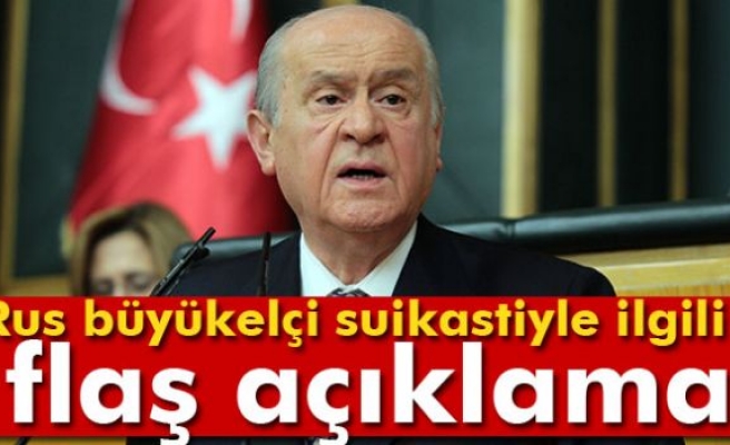 Devlet Bahçeli'den flaş açıklama