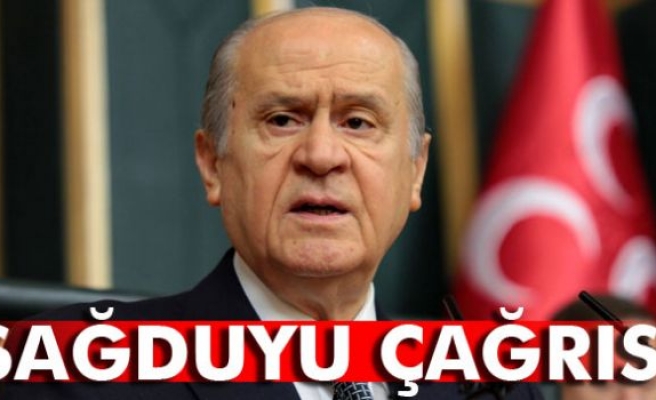 Devlet Bahçeli'den sağduyu çağrısı