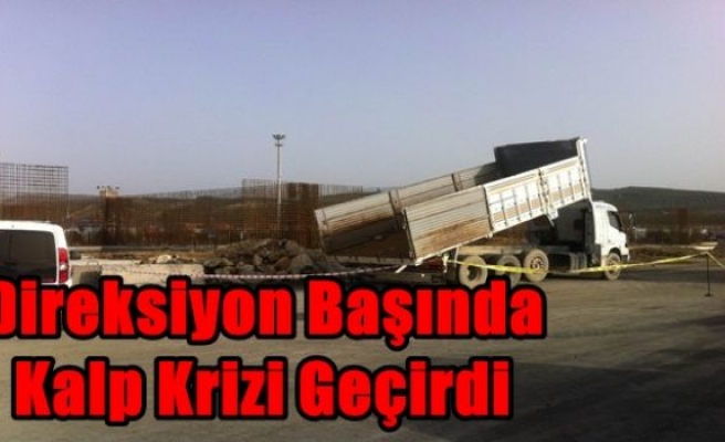 Direksiyon Başında Kalp Krizi Geçirdi