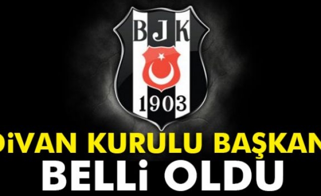 Divan Kurulu Başkanı Belli Oldu!