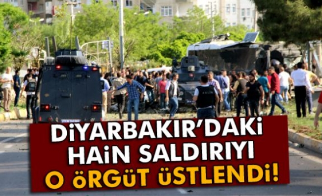 Diyarbakır saldırısını o örgüt üstlendi