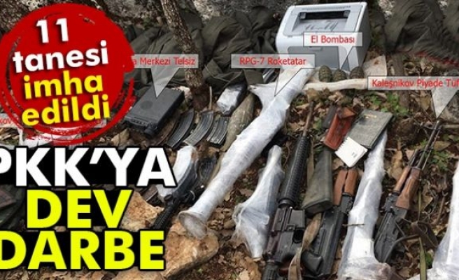 Diyarbakır’da 11 Sığınak İmha Edildi