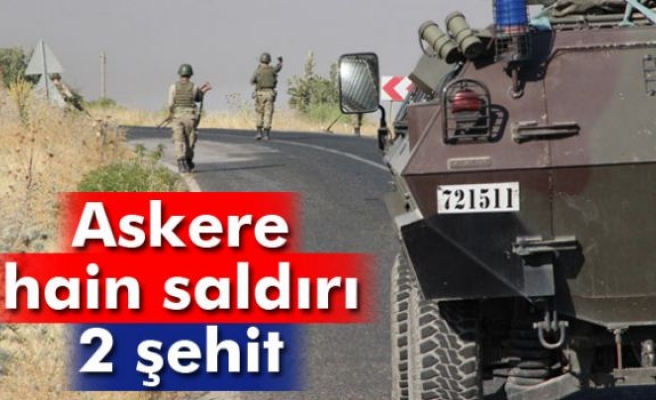 Diyarbakır'da askere saldırı: 2 şehit