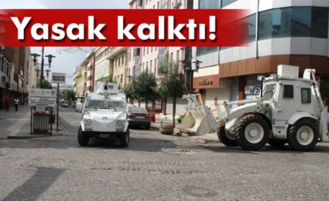 Diyarbakır'da sokağa çıkma yasağı kaldırıldı