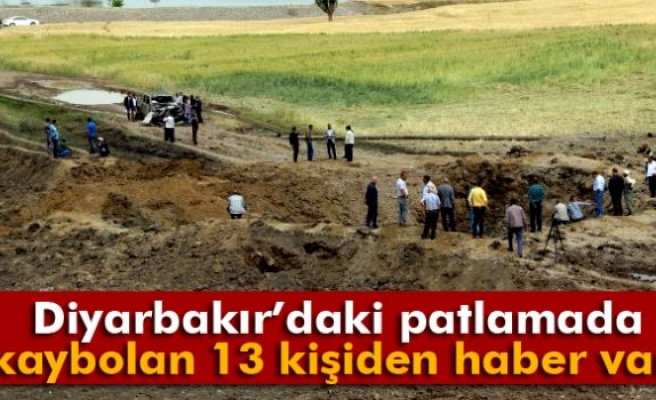 Diyarbakır'daki patlamada 13 kişinin öldüğü kesinleşti