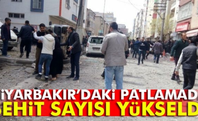 Diyarbakır'daki patlamada şehit sayısı 3'e yükseldi