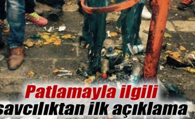 Diyarbakır'daki patlamayla ilgili savcılıktan açıklama