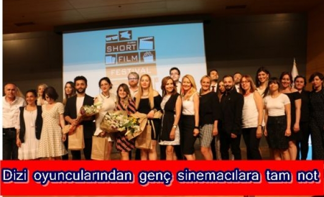 Dizi oyuncularından genç sinemacılara tam not