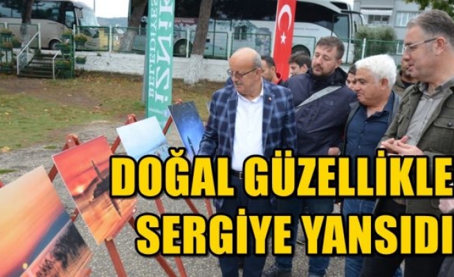 DOĞAL GÜZELLİKLER SERGİYE YANSIDI