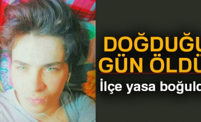 Doğduğu gün öldü, Ayvalık’ı yasa boğdu