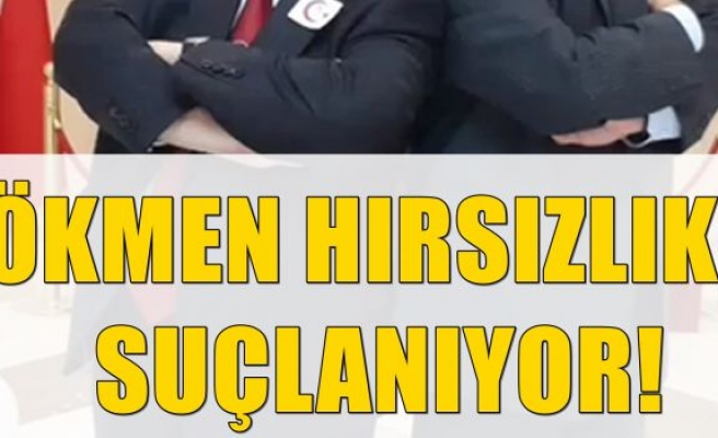 DÖKMEN HIRSIZLIKLA SUÇLANIYOR!