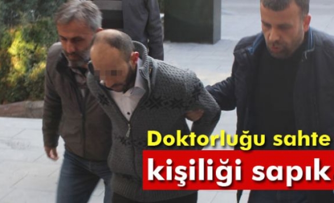 Doktorluğu sahte, kişiliği sapık