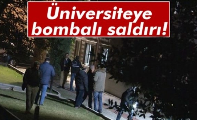 Dokuz Eylül Üniversitesi'ne bombalı saldırı!