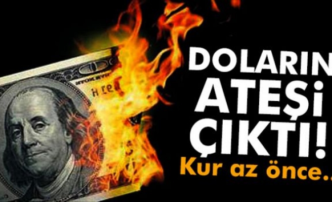 Dolar 3,40'ı gördü