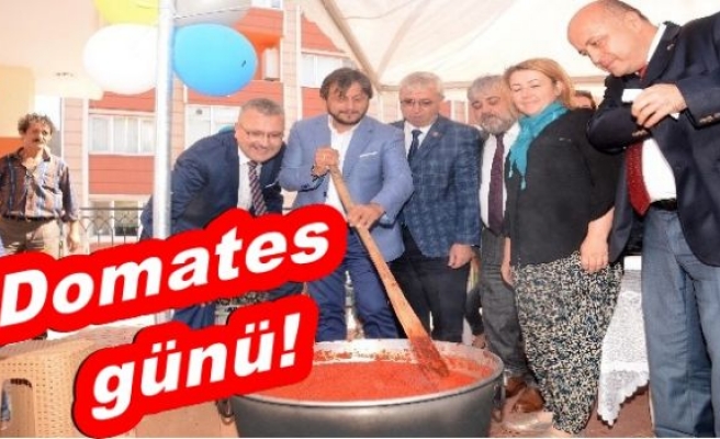 Domates günü!