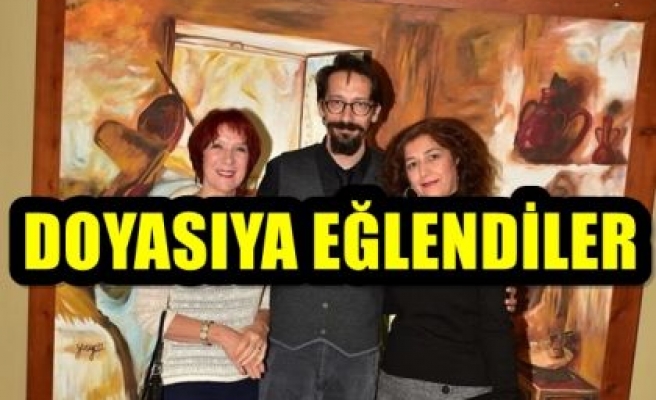 DOYASIYA EĞLENDİLER