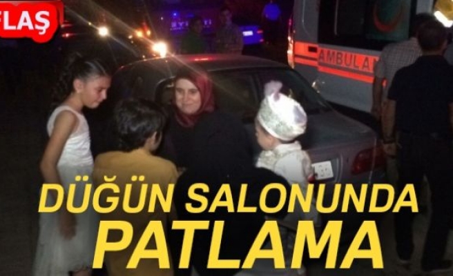 DÜĞÜN SALONUNDA PATLAMA!