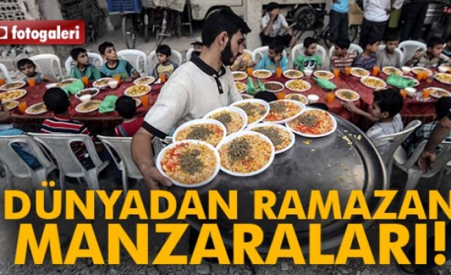 Dünyadan Ramazan manzaraları