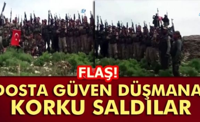 DÜŞMANA KORKU SALDILAR!