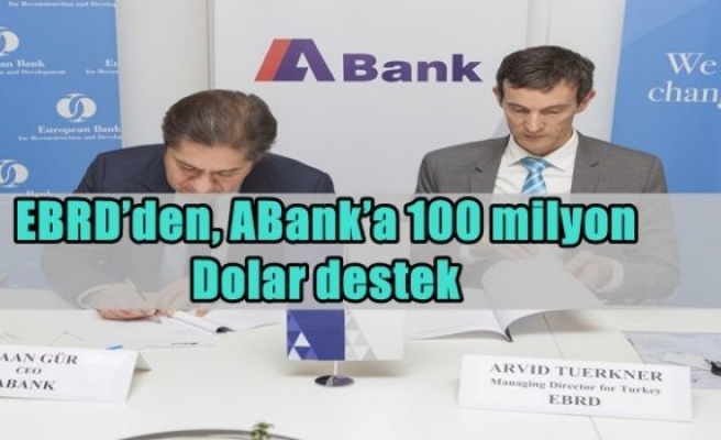 EBRD’den, ABank’a 100 milyon Dolar destek