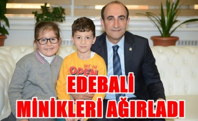 Edebali minikleri ağırladı