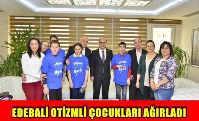 Edebali otizimli çocukları ağırladı