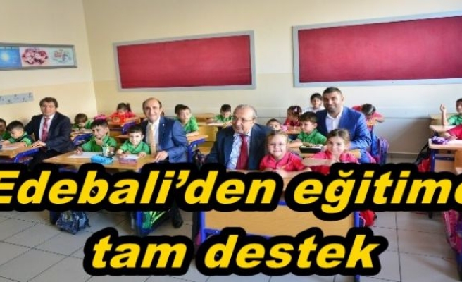 Edebali’den eğitime tam destek