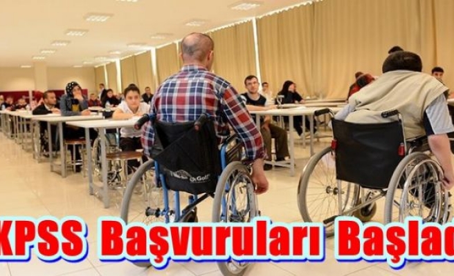 EKPSS başvuruları başladı