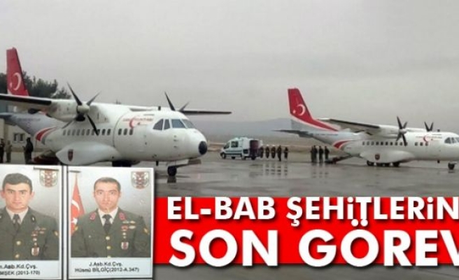 El-Bab şehitlerimize son görev