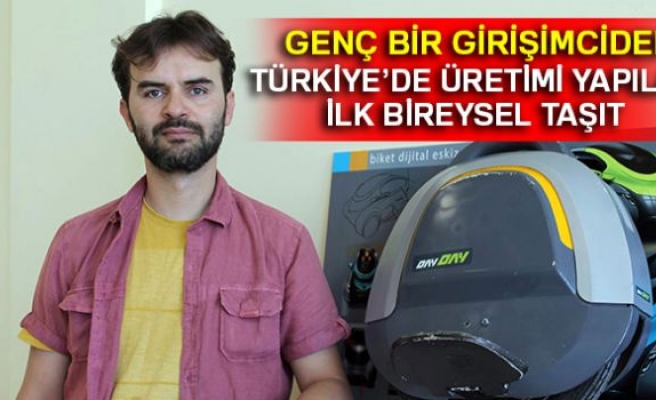 ELDE TAŞINABİLEN TAŞIT ÜRETTİ!