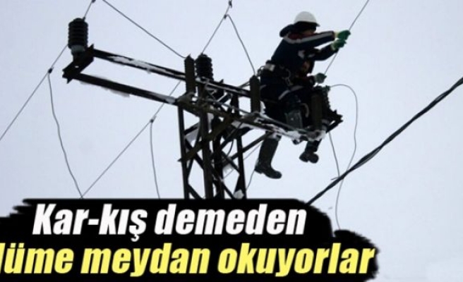 Elektrik için ölüme meydan okuyorlar