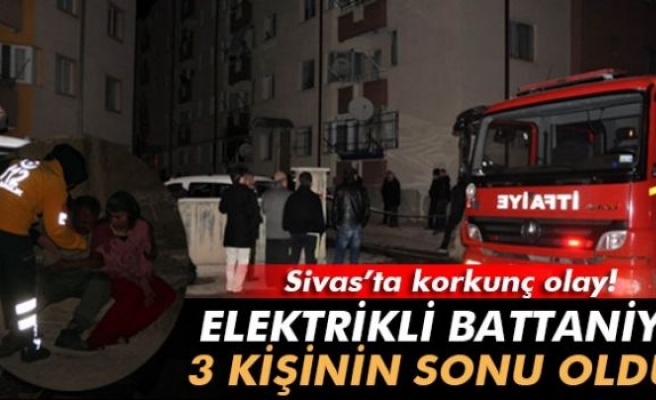 Elektrikli battaniye 3 kişinin sonu oldu!