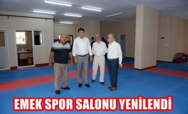 Emek Spor Salonu yenilendi