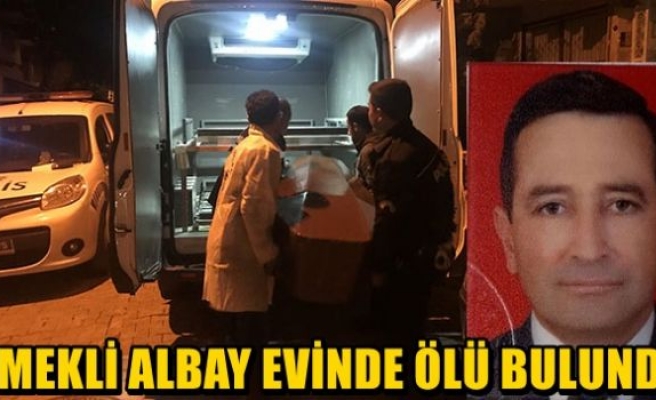 Emekli albay evinde ölü bulundu