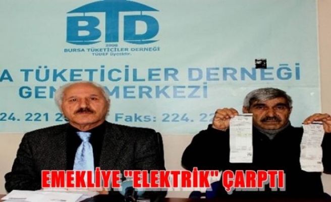 Emekliyi “Elektrik“ Çarptı