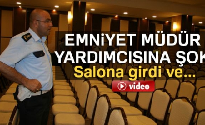 Emniyet müdür yardımcısına şok