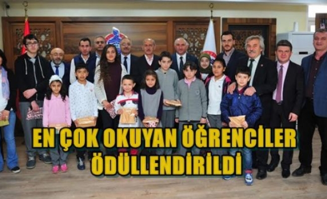  En Çok Okuyan Öğrenciler Ödüllendirildi