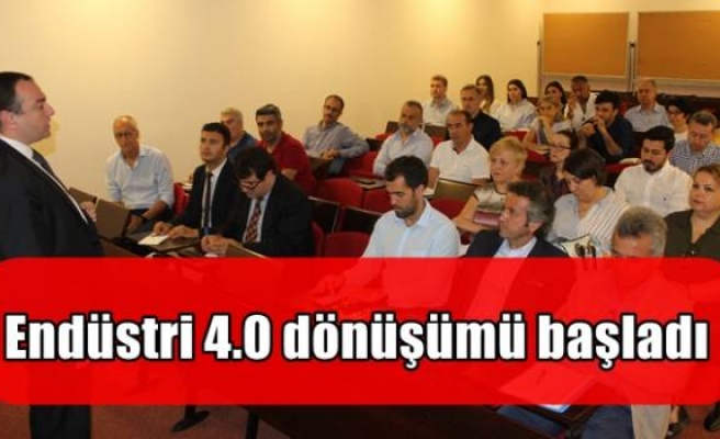 Endüstri 4.0 dönüşümü başladı