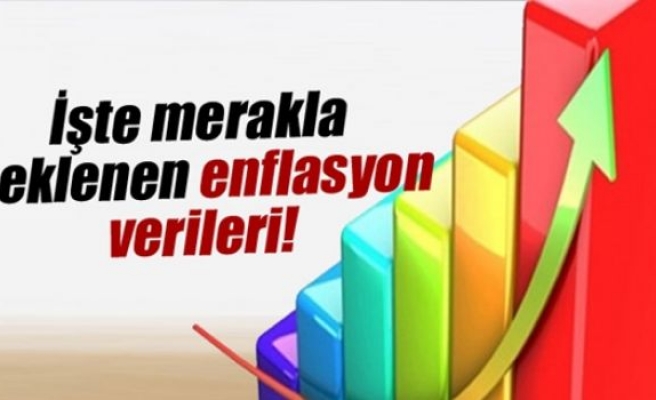 Enflasyon rakamları açıklandı