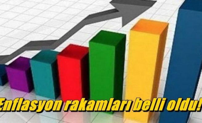 Enflasyon rakamları belli oldu!