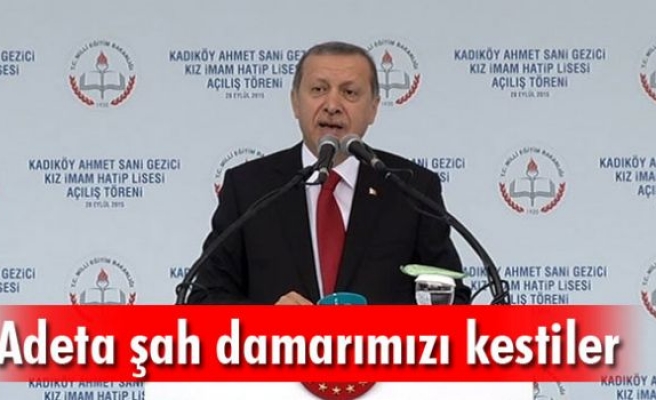 Erdoğan: O ne büyük garabetti !