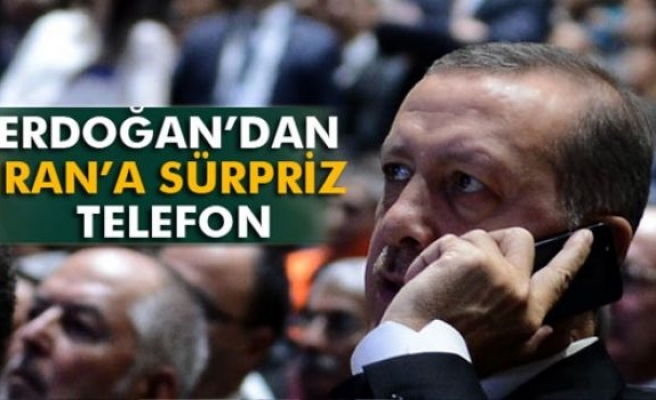 Erdoğan, Ruhani ile telefonda görüştü