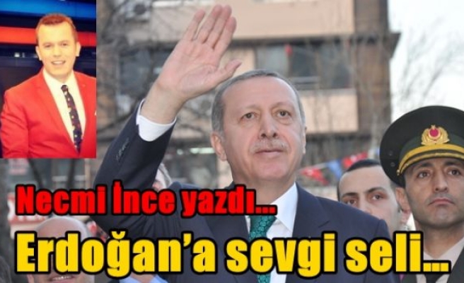 Erdoğan’a sevgi seli…