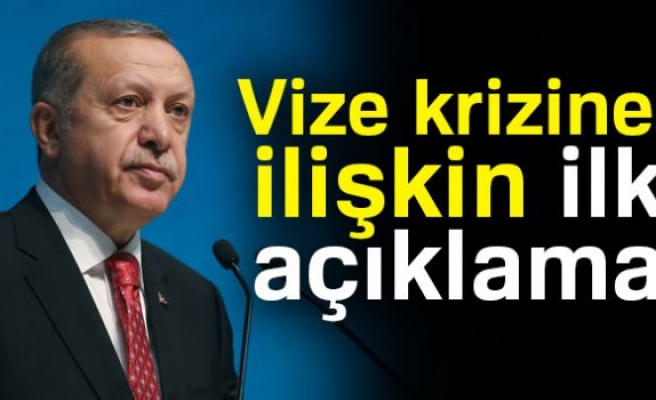 Erdoğan'dan ABD ile vize krizi açıklaması