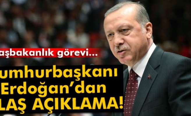 Erdoğan'dan flaş açıklama!