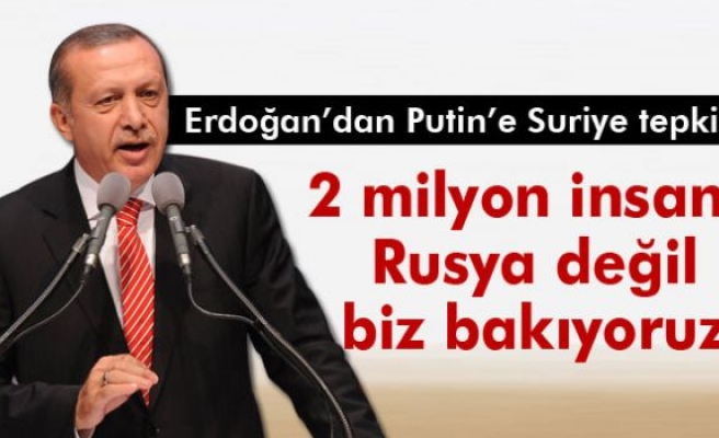 Erdoğan'dan Putin'e tepki!