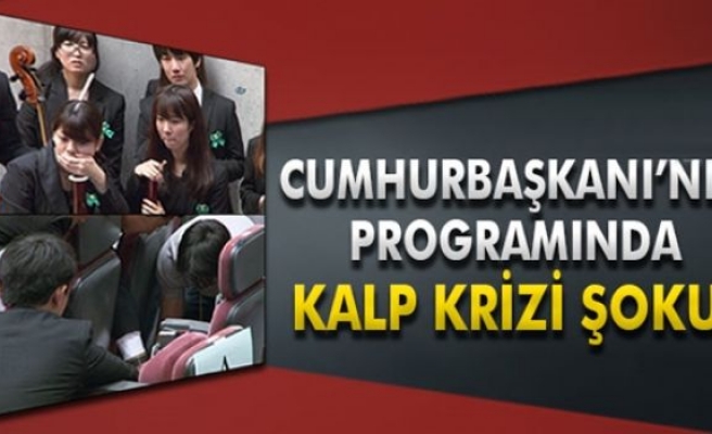 Erdoğan'ın programı öncesi kalp krizi şoku!