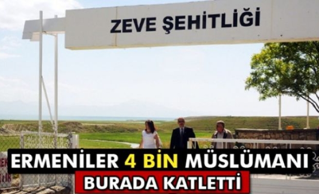 Ermeniler 4 bin Müslümanı burada katletti!