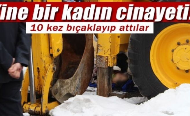 Erzurum'da sokak ortasında kadın cesedi