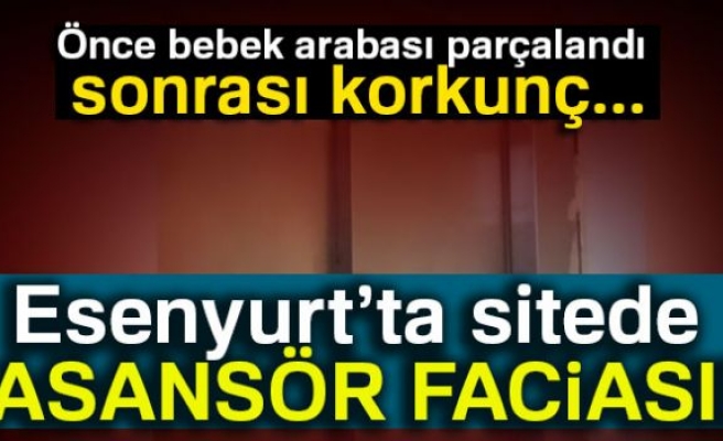 Esenyurt’ta sitede asansör faciası